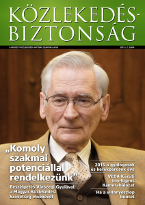 Közlekedésbiztonság 2015. - 2. szám Parancsikon